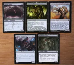 Magic MTG Lot 10 Black Zombie Creatures Commander Deck Build NM Pauper Legal Set - Image 3