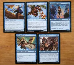 Set of 10 Pauper Legal Blue Pirates *NM* (English Magic the Gathering MTG) - Image 2
