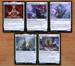 Set 10 Different White Fox Creatures *NM* Magic MTG Light-Paws, Emperor's Voice - Image 2