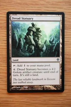Set of 6 Colorless Manlands Man Lands *NM* Creature Lands (English Magic MTG) - Image 2