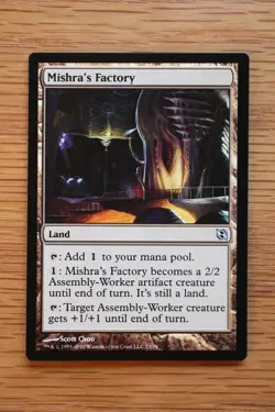 Set of 6 Colorless Manlands Man Lands *NM* Creature Lands (English Magic MTG) - Image 3