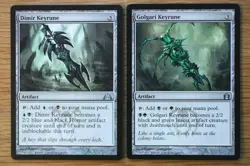 MTG Set of 10 Keyrune Creature Dual Mana Artifacts *NM* Commander Magic Deck - Image 3