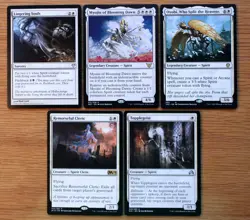 Set 10 Different White Spirits *NM* Magic MTG EDH Commander Group Karmic Guide - Image 3