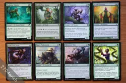Set of 8 Pauper Legal Elves *NM Magic MTG* Elvish Visionary Evolution Witness - Image 1