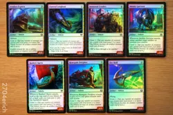 Set of 7 Pauper Legal FOIL Vehicles *NM* MTG Magic the Gathering Commander Group - Image 1