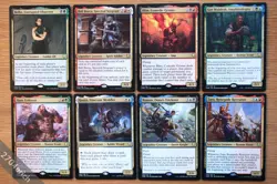 Set of 8 Commander Legends Rare Gold Creatures *NM* Magic MTG Commander EDH Zara - Image 1