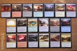Lot 19 Desert Land / Hour of Devastation / Amonkhet Set MTG Scavenger Grounds - Image 1