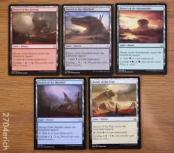 Lot 19 Desert Land / Hour of Devastation / Amonkhet Set MTG Scavenger Grounds - Image 4