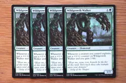 Set of 4 Wildgrowth Walker / Ixalan *NM* (Magic the Gathering MTG) - Image 3