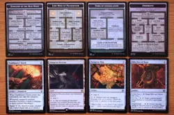 D&D Set of 31 Dungeon & Support Creatures & Spells Black / White *NM MTG Magic* - Image 2