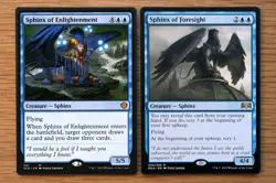 Set of 10 Rare Flying Blue Sphinx Creatures *NM* Magic MTG EDH Commander Deck - Image 5