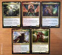 Set 5 Commander 2019 Legendary Creatures *NM* Magic MTG EDH Atla Palani, Gerrard - Image 1