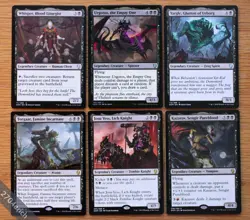 MTG Magic Set of 6 Dominaria Legendary Black Creatures *NM* Commander EDH Group - Image 1