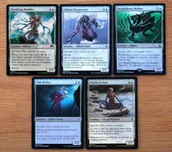 Set of 10 Eldrazi Blue Creatures *NM* (English Magic MTG) Tide Drifter - Image 3