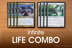 Infinite Life Combo / Judge Kiora's (Blue Green White Deck) English MTG Set of 8 - Image 1
