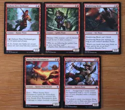 Set of 10 Pauper Legal Red Pirates *NM* (English Magic the Gathering MTG) Group - Image 3
