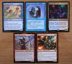 Set 10 Blue Red Pingers Tribal Creatures *NM* Magic Ping MTG Izzet Stratocaster - Image 3