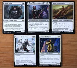 Set of 10 Different White Vigilance Creatures *NM* Magic MTG Commander Sun Titan - Image 2