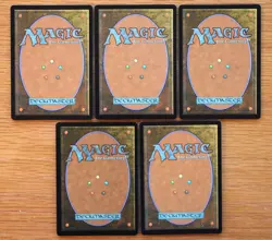 Set 5 Brothers' War Command Spells *NM* (English Magic MTG) Titania's Gix's - Image 2