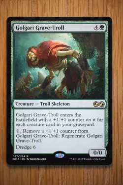 Golgari Grave-Troll Ultimate Masters *Pack Fresh NM* English Magic Gathering MTG - Image 1
