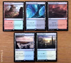 Set of 5 Rare Dual Filter Lands *NM* Magic MTG EDH Commander Deck Building - Image 1