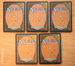 Set of 5 Mirage Charm Instants *NM* English Old School Magic MTG Ebony Sapphire - Image 2