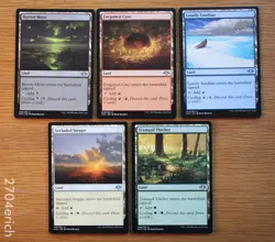 Set 5 Modern Horizons Cycling Lands Full Set *NM* Magic the Gathering MTG Cycle - Image 1