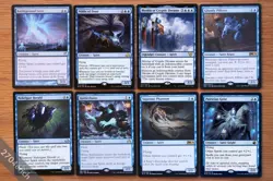 Lot 8 Different Blue Spirits *NM* Magic MTG Set EDH Group Ghostly Pilferer - Image 1