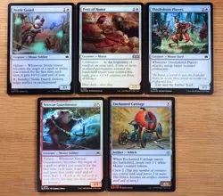 Set 10 FOIL White Mouse Creatures *NM* (Magic MTG Commander EDH) Bloomburrow - Image 3