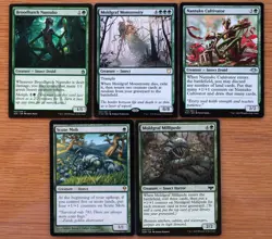 Set of 10 Green Insect Creatures *NM* (Magic MTG) Giant Adephage Scute Mob - Image 3