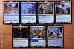 Set 7 Legendary Queen Creatures *NM* Magic MTG Commander Group English Marchesa - Image 1