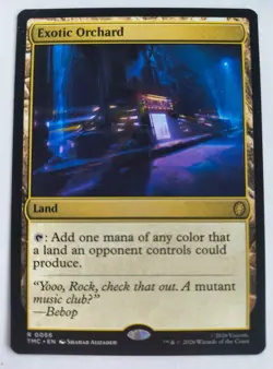 MTG Exotic Orchard, Surge Foil, NM/Unplayed, TMNT - Image 1