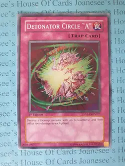 GLAS-EN077 Detonator Circle "A" Yu-Gi-Oh Card 1st Edition - Image 1