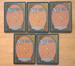 Set of 5 Circle of Protection / Ice Age White *NM* (Magic the Gathering MTG) - Image 2