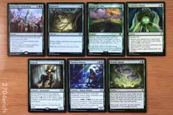 Set 7 Green Graveyard Recursion Spells & Creatures *NM* Magic Group MTG Regrowth - Image 1