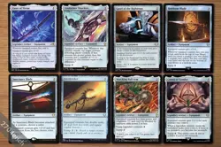 Set of 8 Equipment Artifacts *NM* (Magic MTG Commander EDH Deck Building) - Image 1