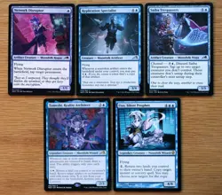 Set of 10 Different Blue Moonfolk Creatures *NM* (Magic MTG EDH) Tameshi, Meloku - Image 3
