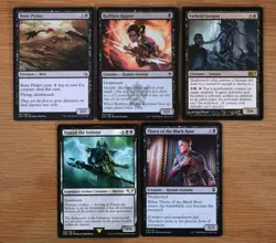 Set 10 Different Black Deathtouch Creatures *NM* English Magic MTG Commander EDH - Image 2