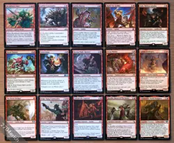 Lot of 15x Rare & Uncommon Goblin Creatures *NM* Magic MTG Siege-Gang Commander - Image 1