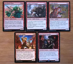 Lot of 15x Rare & Uncommon Goblin Creatures *NM* Magic MTG Siege-Gang Commander - Image 2
