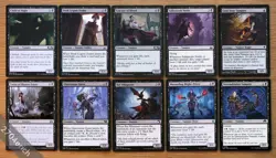 Magic LOT of 10 Pauper Legal Black Vampires *NM* MTG Set Group Falkenrath Noble - Image 1