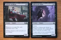 Magic LOT of 10 Pauper Legal Black Vampires *NM* MTG Set Group Falkenrath Noble - Image 3