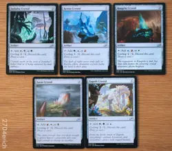 Set 5 Ikoria Crystal Triple Mana Artifacts *NM* MTG Magic Build Commander Deck - Image 1