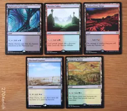 Set of 5 Rare Dual Filter Lands *NM* Magic 2020 MTG Commander Deck Building EDH - Image 1