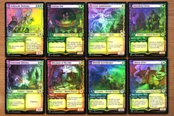 Set of 15 Throne of Eldraine FOIL Pauper Legal Showcase Creatures *NM* Magic MTG - Image 2