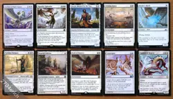 Set 10 White Life Gain & Lifelink Creatures & Spells *NM* Magic MTG Group - Image 1