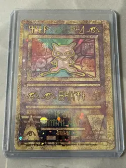 Pokemon TCG Ancient Mew 2000 Movie Promo Holo Card Near Mint Condition - Image 2