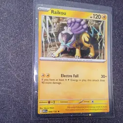 Raikou 048/132 Mega Evolution Cosmos Holo Promo Pokemon Card Near Mint - Image 1