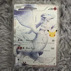 Pokemon TCG Celebrations - Reshiram Full Art 25th Anniversary - Image 1