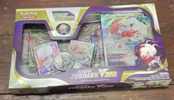 Pokemon Hisuian Zoroark VStar Premium Collection Sealed TCG NEW 2022 - Image 1